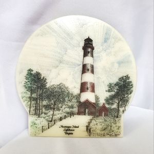 Assateague Island Lighthouse Virginia Wall Tabletop Decor Artist Janet Vancil